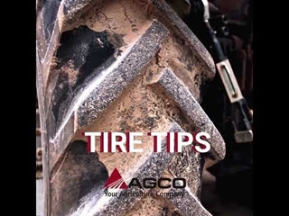 Tire tips #masseyferguson #agco
