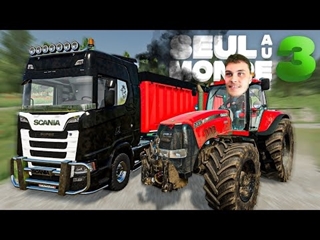 Ma FERME vaut 8 MILLIONS d'€ ? | Seul Au Monde S3 #25 | (Farming Simulator 22)