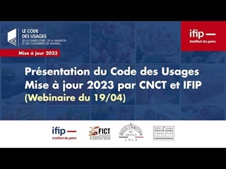Présentation du Code des Usages - Mise à jour 2023 (CNCT/IFIP 19/04/23)