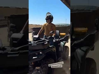 Test de la brosse sur le quad @CANAMOFFROAD chez @Etienneagriyoutubeurre