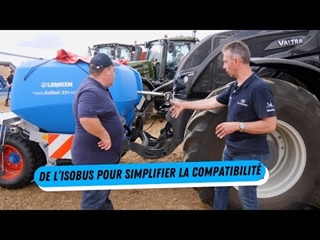 Quel est l'intérêt de l'Isobus lors de l'utilisation d'un outil Lemken ?