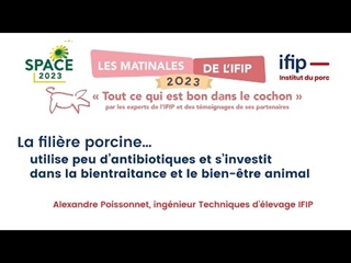 La filière utilise peu d'antibiotiques et s'investit dans la bientraitance et le bien-être animal.