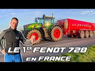 Je pilote le 1er FENDT 728 de France! ( On voudrait l'acheter avec @LOAGRI  ! )