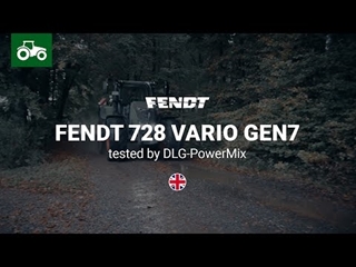 Fendt Tractors | Fendt 728 Vario in the DLG-PowerMix | Impressiv in the field an on the road | Fendt