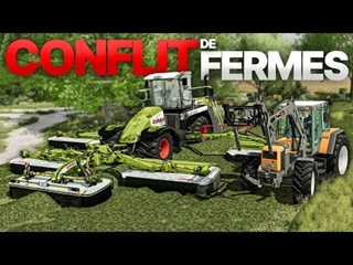 Début de notre NOUVELLE FERME ! Conflit De Fermes #01 (Farming Simulator 22)