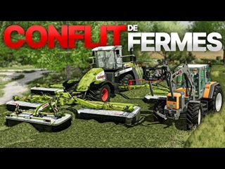 Début de notre NOUVELLE FERME ! Conflit De Fermes #01 (Farming Simulator 22)