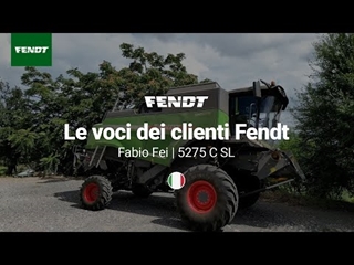 Le voci dei clienti Fendt | Fabio Fei | 5275 C SL | Fendt