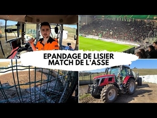 Epandage du lisier et match de l'ASSE