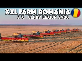 🇷🇴 Ce fermier en ROUMANIE achète 8 CLAAS  8900 sur sa ferme de 13 600ha ! (24H EN IMMERSION ! )