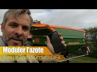 Moduler l'azote avec un épandeur classique !