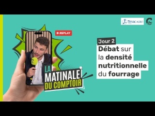 Matinale du Comptoir | JOUR 2 | TIMAC Agro France - Sommet de l'Elevage 2025