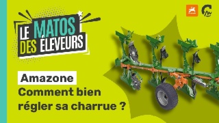 Matos des Eleveurs l Comment bien régler sa charrue avec Amazone