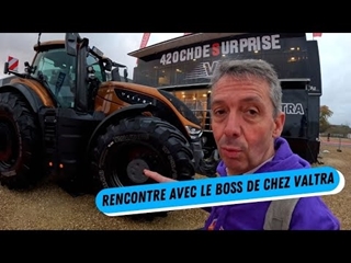 VALTRA S416, CLAAS XERION 12.650, John Deere 8R : du beau matos au Salon des ETA