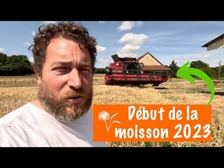 Début de la moisson 2023 : orge et colza !!