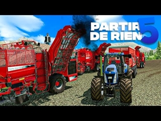 Début du GROS CHANTIER de betteraves ! | Partir De Rien Saison 5 #50 | (Farming Simulator 22)