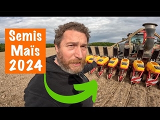 Semis de maïs 2024 : compliqué entre les pluies !