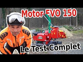 Motor EVO 150 - Le Broyeur de Branches Coup de Coeur 2022