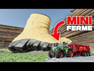 J'ai été rétréci sur Farming Simulator 22, TOUT PARAIT GÉANT !