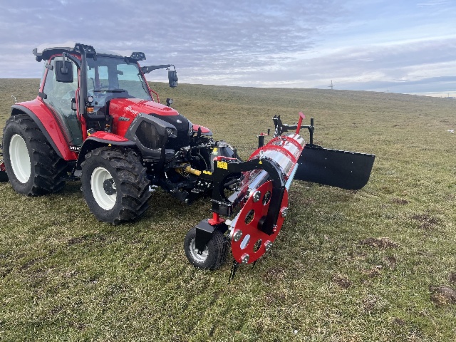 Andaineur à peigne Clementer ECO frontale Gauche