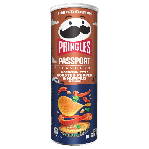 Pringles Passport 2024 - Roasted Pepper & Hummus 165g