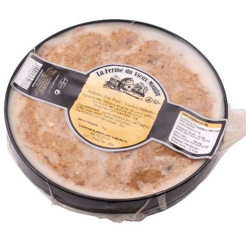 Rillettes porc aux olives