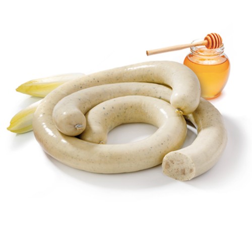Boudin blanc aux chicon miel