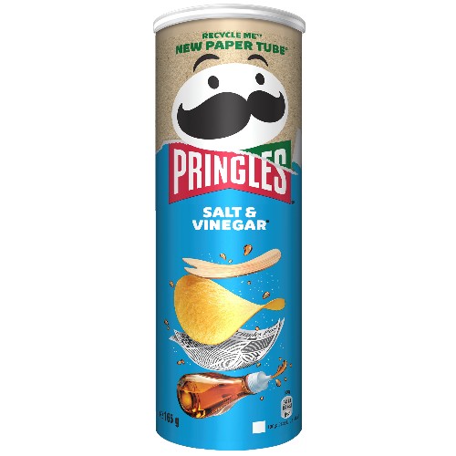 Pringles Salt & Vinegar 165g
