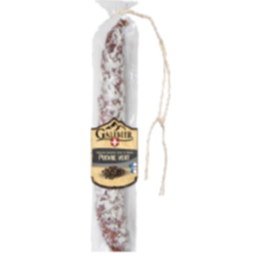 Gal saucisse droite poivre vert 200gr