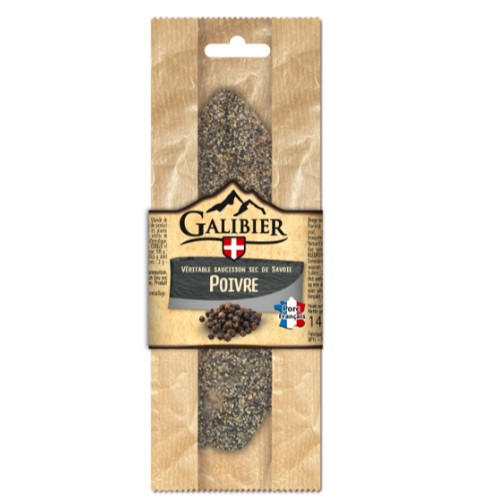 Gal saucisson sec au poivre 145GR