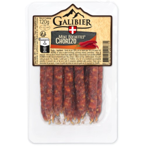 Le Galibier Mini buchettes chorizo 120gr