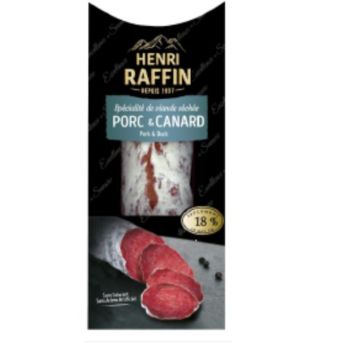 Saucisson porc et canard 200gr