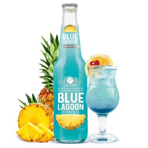 Le Coq cocktail Blue Lagoon (4,7%)