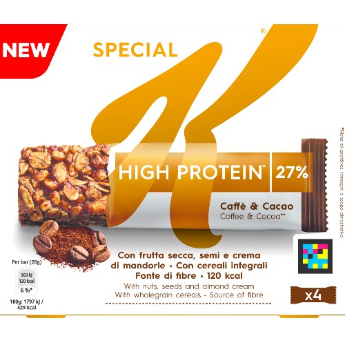Barres Special K Protein Coffee&Cocoa
