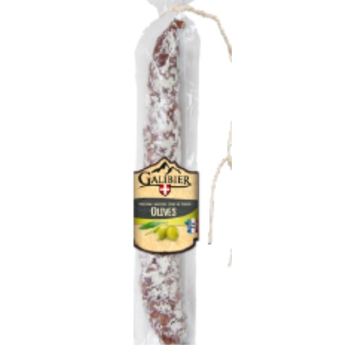 GAL Saucisse droite aux olives 200gr