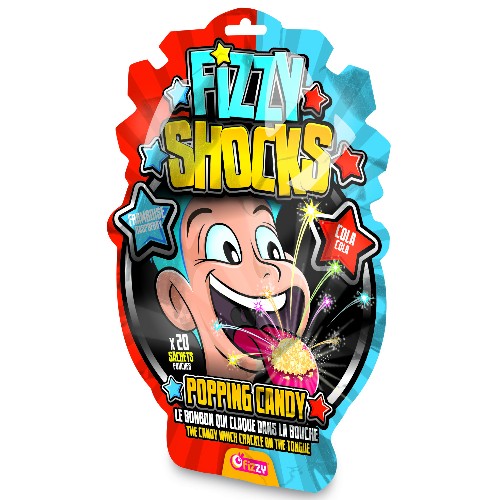 FIZZY SHOCKS POPPING CANDY