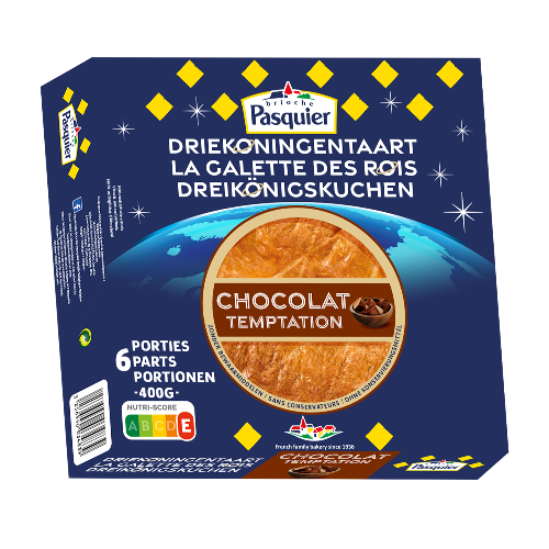 Driekoningentaart - Galette des rois - CHOCOLAT TEMPTATION