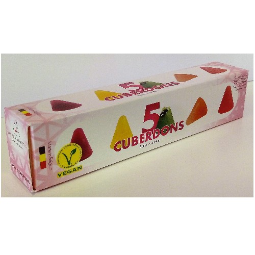 REGLETTE CUBERDONS FRUITES 70GR ( 5 GOÛTS )