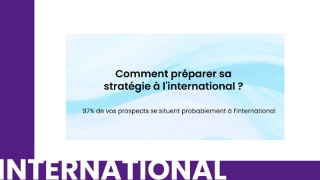 Comment préparer sa stratégie à l'International?