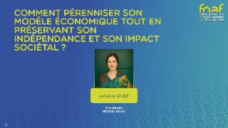 Comment pérenniser son modèle économique tout en préservant son indépendance et son impact sociétal ? 