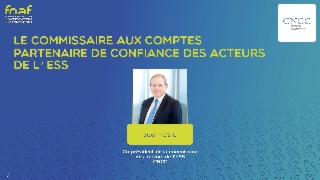 Le commissaire aux comptes partenaire de confiance des acteurs de l'ESS