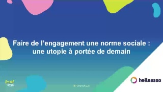Faire de l’engagement une norme sociale : une utopie à portée de demain