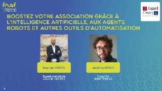 Boostez votre association grâce à l'intelligence artificielle, aux agents robots et autres outils d'automatisation