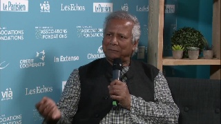 Interview de Muhammad Yunus, Prix Nobel de la Paix 2006