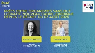 Prêts entre organismes sans but lucratif, nouveau cadre juridique depuis le décret du 07 août 2025