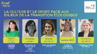 La culture et le sport face aux enjeux de la transition écologique